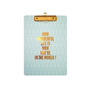 Obrazek Podkładka z klipsem A4 zielona