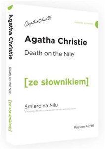 Obrazek Death on the Nile z podręcznym słownikiem angielsko-polskim poziom A2/B1