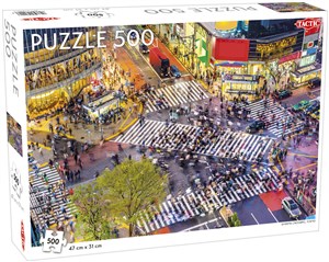 Picture of Puzzle Shibuya Crossing, Tokyo 500