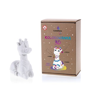 Picture of Kolorowanka 3D Funny Giraffe