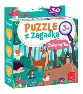 Picture of Puzzle z Zagadką Zwierzątka 3+