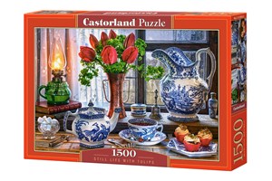 Picture of Puzzle 1500 Still Life with Tulips