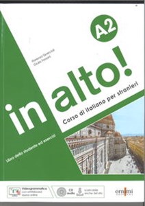 Obrazek In alto! A2 podręcznik do włoskiego + ćwiczenia + CD audio + Videogrammatica