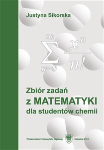 Obrazek Zbiór zadań z matematyki dla studentów chemii w.5