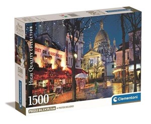Obrazek Puzzle 1500 Compact Paris Montmartre 31709