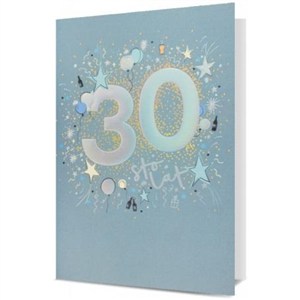 Picture of Karnet B6 Urodziny 30