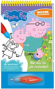 Picture of Peppa Pig Wodne kolorowanie 13 Nie ma to jak rodzinka!