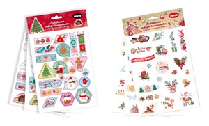 Obrazek Naklejki ozdobne Świąteczne mix