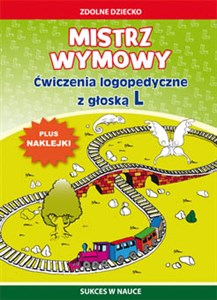 Picture of Mistrz wymowy Ćwiczenia logopedyczne z głoską L Plus naklejki