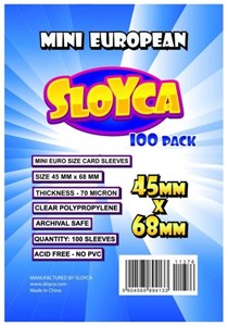Obrazek Koszulki Mini European 44x68mm (100szt) SLOYCA