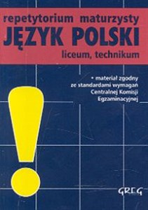 Picture of Repetytorium maturzysty Język polski Liceum technikum