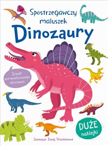 Obrazek Spostrzegawczy maluszek. Dinozaury