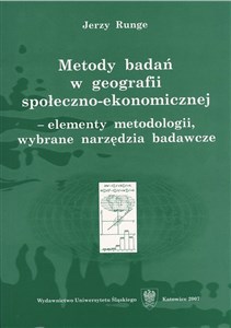 Obrazek Metody badań w geografii społeczno-ekonomicznej...