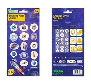 Picture of Naklejki woskowe - Kosmos