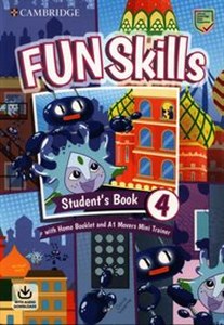 Obrazek Fun Skills Level 4 Movers Students Book with Home Booklet and Mini Trainer with Downloadable Audio