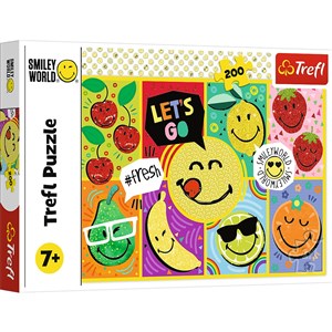 Obrazek Puzzle Wesoły Smile Smiley with fee 200