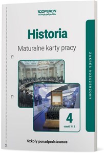 Picture of Historia 4 Maturalne karty pracy Część 1 i 2 Zakres rozszerzony Szkoła ponadpodstawowa