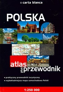 Picture of Polska Atlas plus przewodnik 1: 250 000