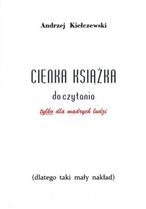 Obrazek Cienka książka do czytania