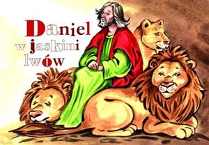 Obrazek Daniel w jaskini lwów - malowanka dla dzieci