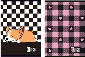 Obrazek Zeszyt A4/32K kratka mix (15szt)