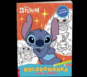 Obrazek Disney Stitch Kolorowanka według kodu