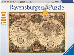 Obrazek Puzzle Mapa świata 5000