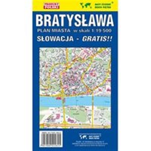 Obrazek Bratysława plan miasta 1:19 500