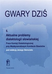 Obrazek Gwary dziś 6 Aktualne problemy dialektologii słowiańskiej