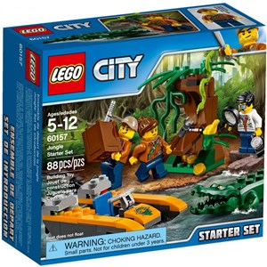 Obrazek Lego City Dżungla zestaw startowy Wiek 5-12