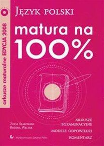 Picture of Matura na 100% Język polski z płytą CD Arkusze maturalne edycja 2008