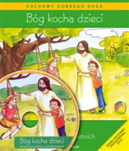 Picture of Bóg kocha dzieci Podręcznik z płytą CD Religia dla dzieci czteroletnich Przedszkole