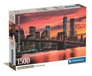 Obrazek Puzzle 1500 Compact East River At Dusk 31712