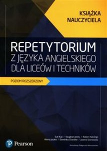 Picture of Repetytorium z języka angielskiego dla liceów i techników Książka nauczyciela Poziom rozszerzony