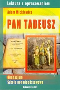Picture of Pan Tadeusz Lektura z opracowaniem Gimnazjum, szkoła podstawowa