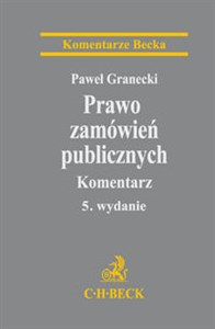 Picture of Prawo zamówień publicznych Komentarz