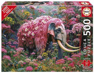 Picture of Puzzle 500 Kwiatowy Słoń 113447