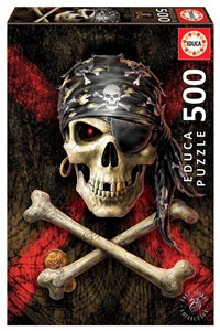 Picture of Puzzle 500 Czaszka piracka G3