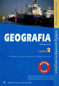 Picture of Geografia Część 2 Podręcznik Zakres podstawowy Szkoły ponadgimnazjalne