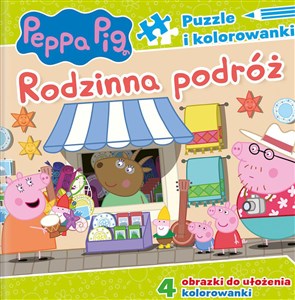 Picture of Rodzinna podróż. Puzzle i kolorowanki. Świnka Peppa