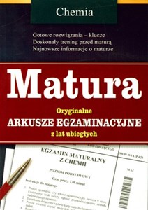 Picture of Matura Chemia Oryginalne arkusze egzaminacyjne z lat ubiegłych