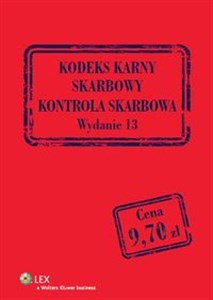 Picture of Kodeks karny skarbowy Kontrola skarbowa