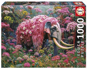 Picture of Puzzle 1000 Kwiatowy Słoń 113448
