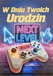 Obrazek Karnet Urodziny gracz pad