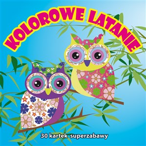 Obrazek Kolorowe latanie 30 kartek superzabawy