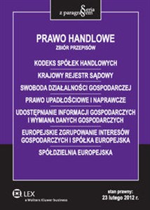 Obrazek Prawo handlowe Zbiór przepisów