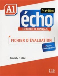 Obrazek Écho Niveau A1 Fichier d'évaluation + CD