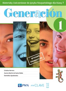Picture of Generacion 1 Materiały ćwiczeniowe do języka hiszpańskiego dla klasy 7 Szkoła podstawowa