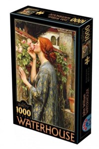 Obrazek Puzzle 1000 Waterhouse, Dusza róży