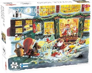 Obrazek Puzzle 1000 Christmas by Mauri Kunnas